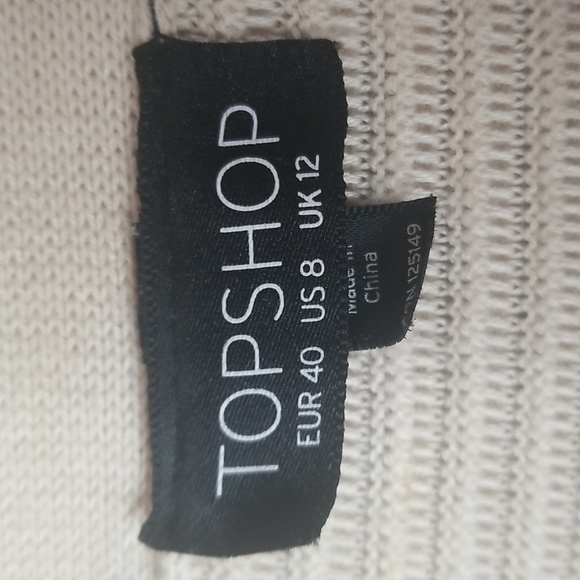 Topshop open front cardigan dropsleeve - Picture 2 of 5